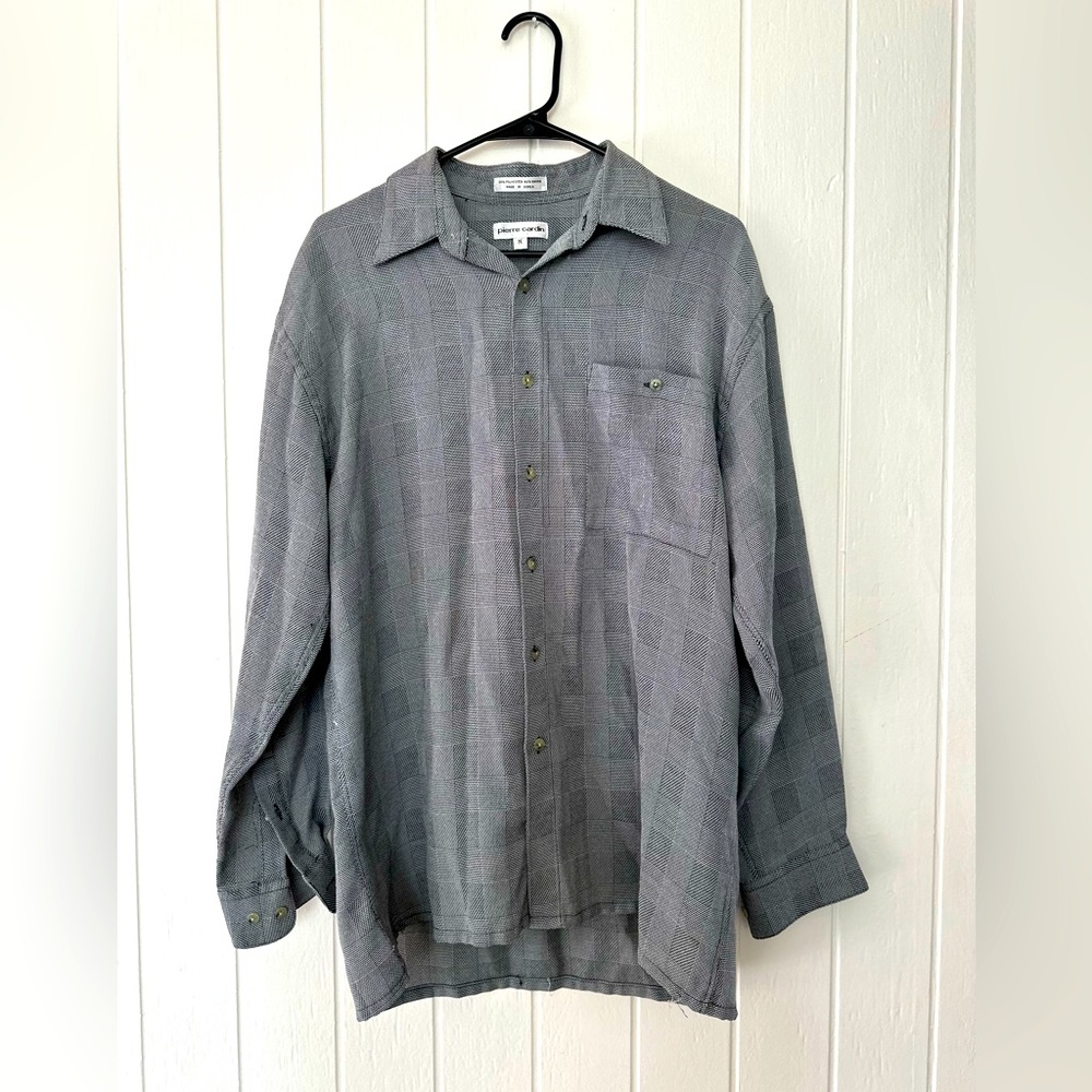 Vintage Pierre Cardin Button Up - Cotton - Size M